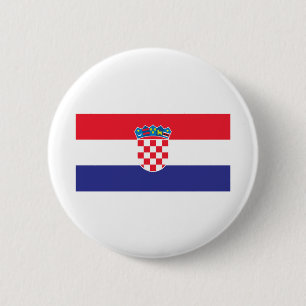 Kroatienflagge Button
