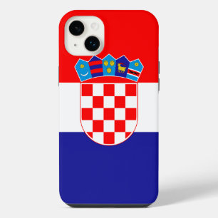 Kroatienflagge iPhone 14 Plus Hülle