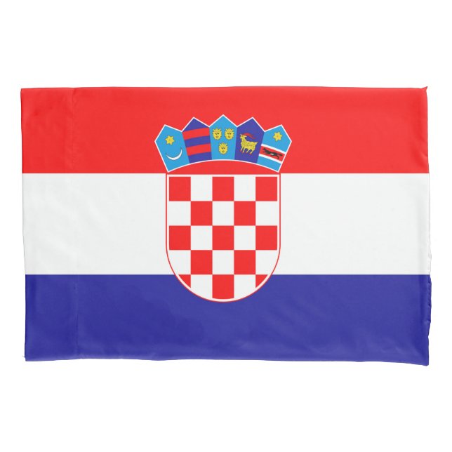 Kroatienflagge Kissenbezug (Vorderseite)