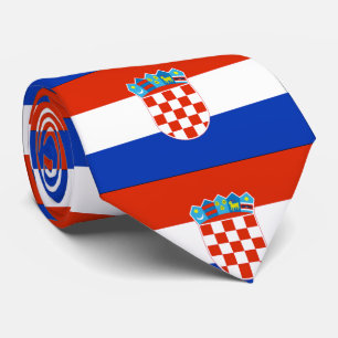 Kroatienflagge Krawatte