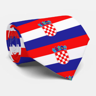 Kroatienflagge Krawatte