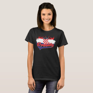 Kroatienflagge T-Shirt