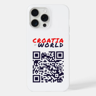 KROATIENvsWORLD iPhone 15 Pro Max Hülle
