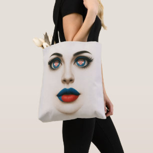 Kroatisch Beauty Eyes & Lips Pop Portrait