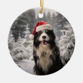 Kroatisch Sheepdog Christmas Keepake Keramik Ornament