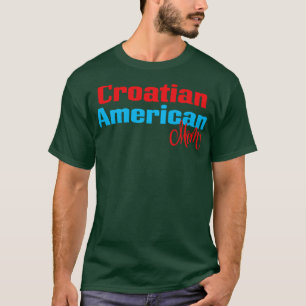 Kroatische Amerikanische Mama 2 T-Shirt