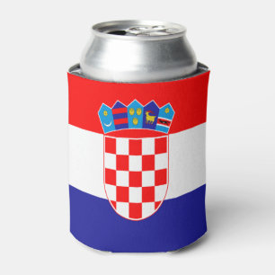 kroatische Flagge   Dosenkühler