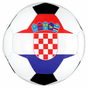 Kroatische Flagge Fußball