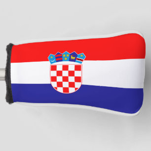 Kroatische Flagge Golf Head Cover Headcover
