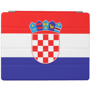 Kroatische Flagge iPad Hülle