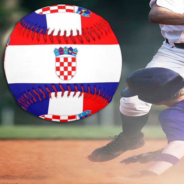 Kroatische Flagge & Kroatien Sport / Baseball Ball (Von Creator hochgeladen)