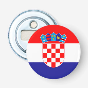 Kroatische Flagge & kroatische Feierlichkeit / Spo Flaschenöffner