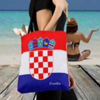 Kroatische Flagge & kroatische Mode/Sportfans