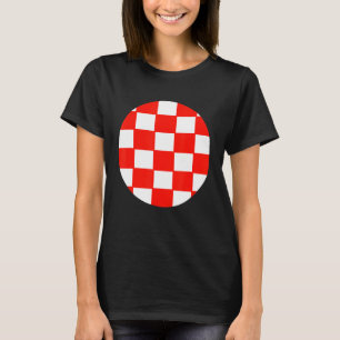 Kroatische Flagge Kroatische Roots Hrvatska Kroati T-Shirt