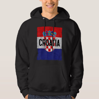 Kroatische Flagge Kroatische Roots Hrvatske Kroati Hoodie