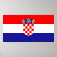 Kroatische Flagge