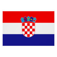 Kroatische Flagge