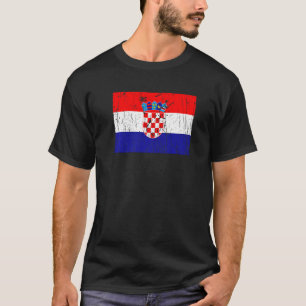 Kroatische Flagge Pride Kroatische Flagge T-Shirt