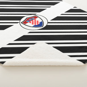 kroatische Flagge Sherpadecke