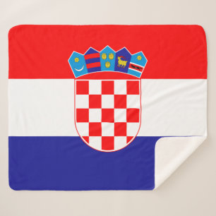 Kroatische Flagge Sherpadecke