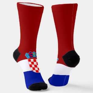 kroatische Flagge Socken