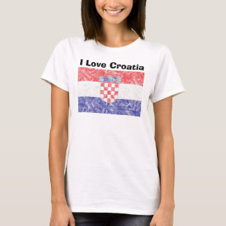 Kroatische Flagge T-Shirt