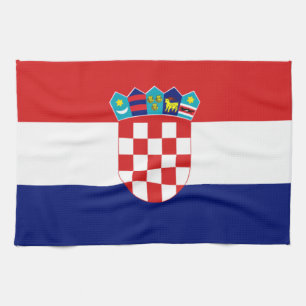 Kroatische Flagge - Trobojnica Handtuch