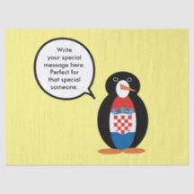 Kroatische Flagge - Vortrag von Frau Penguin Perso