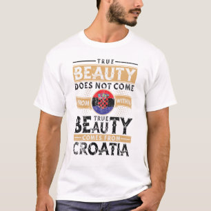 Kroatische Frauen und Männer T-Shirt