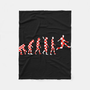 Kroatische Fußballmannschaft Evolution Kroatische Fleecedecke