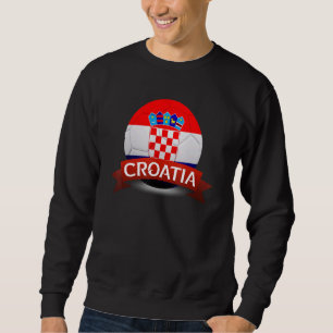 Kroatische Fußballweltmeisterin Sweatshirt