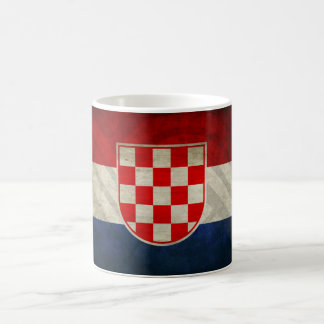 Kroatische historische Flaggen-Tasse Tasse