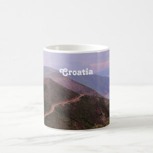Kroatische Landschaft Tasse