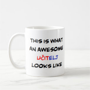 Kroatische Lehrerin ucitelj, phantastische Kaffee- Kaffeetasse