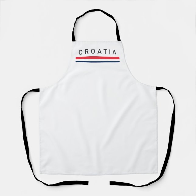 Kroatische Linien Schürze (Vorderseite)