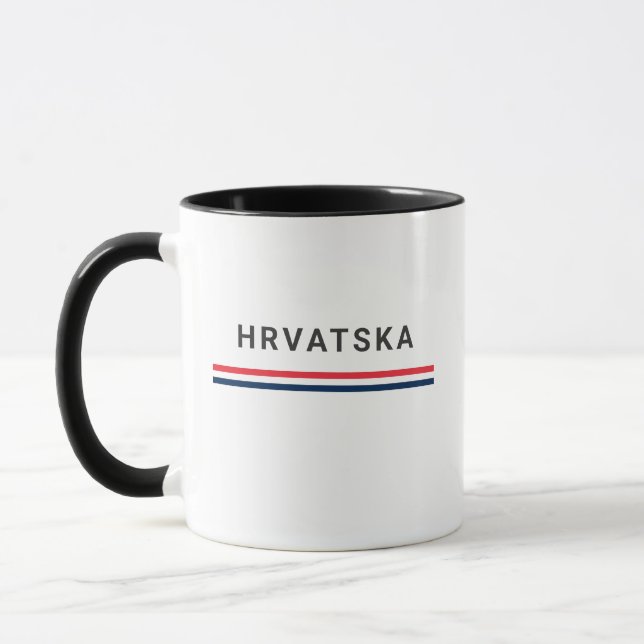 Kroatische Linien Tasse (Links)