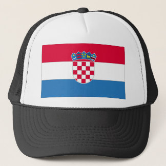 Kroatische Nationalflagge Truckerkappe