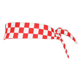 Kroatische Rot-Weiße Schachbretter