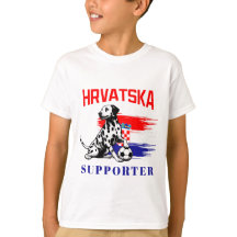 Kroatische Schule Sportspieler Niedlicher Dalmatin