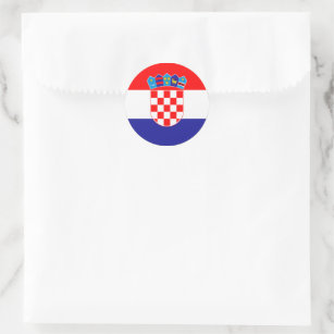 Kroatische Wappen Hrvatski Grb Classic Round S Runder Aufkleber