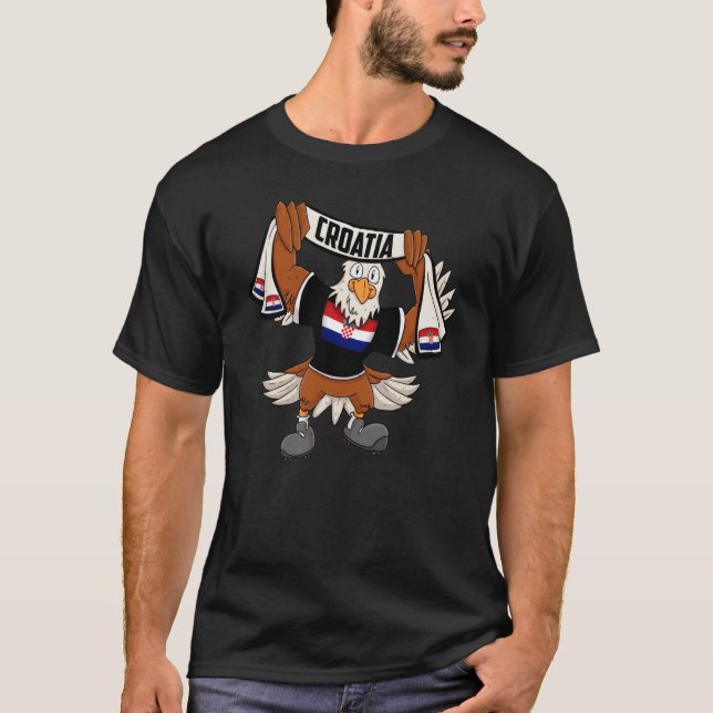Kroatischer Adler T-Shirt (Vorderseite)