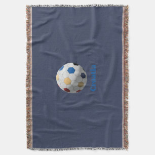 Kroatischer Fußball Decke