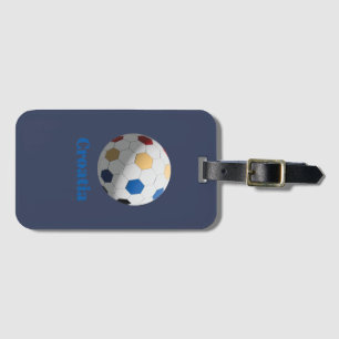 Kroatischer Fußball Gepäckanhänger