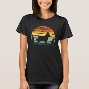 Kroatischer Schäferhund Vintage Retro Mama Papa Hu T-Shirt