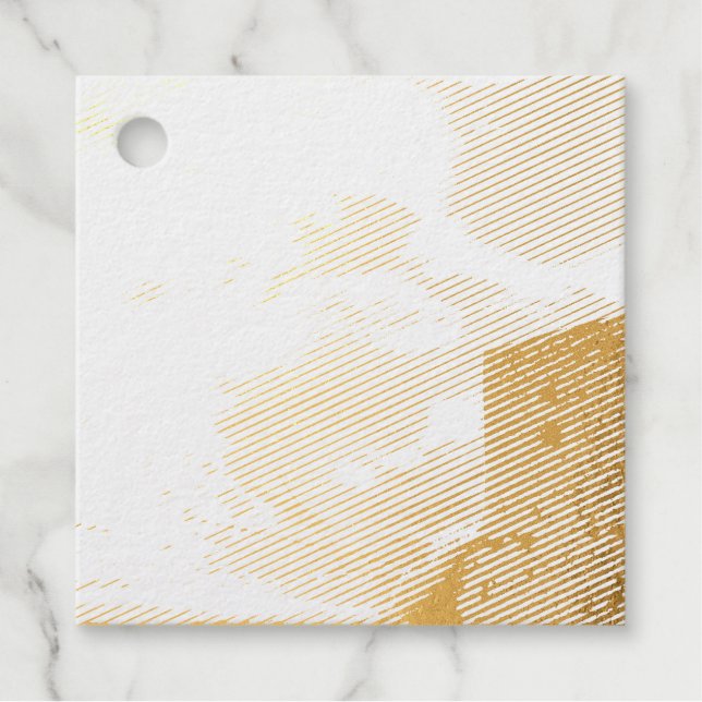 Kroatischer Sonnenuntergang Geschenkanhänger (Vorderseite)