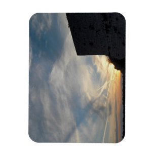 Kroatischer Sonnenuntergang Magnet