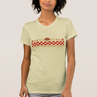 Kroatisches Volksmuster Stylisches Damen-T-Shirt T-Shirt
