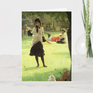 Krokett James Tissots  , c.1878 Karte