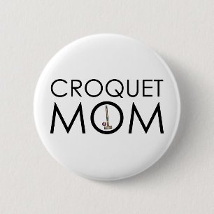 Krokett-Mama Button