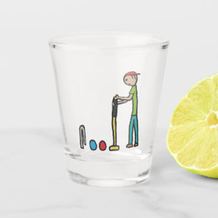 Krokett Schnapsglas